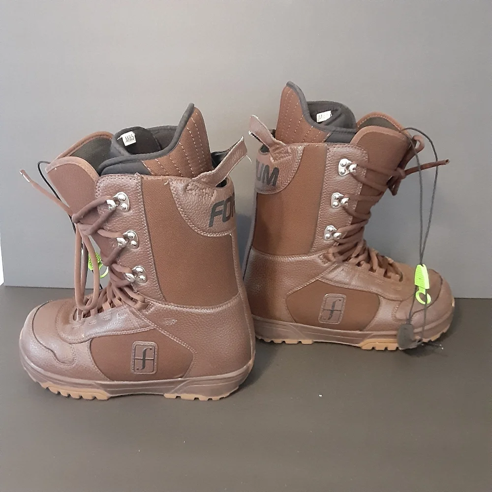 FORUM RECON CONCENTRIX L1 CHOCOLATE BROWN SNOWBOARD BOOT MENS 8.5 WMS 10 EU 41.5